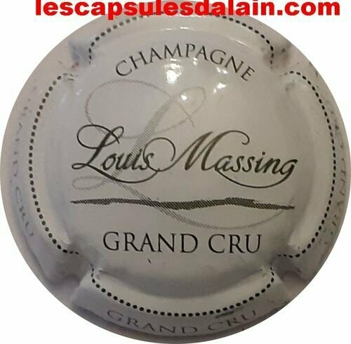 CAPSULE CHAMPAGNE LOUIS MASSING GRAND CRU RÉF N°10