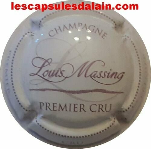 CAPSULE CHAMPAGNE LOUIS MASSING PREMIER CRU RÉF N°11