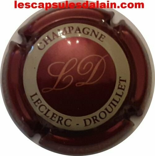 CAPSULE CHAMPAGNE LECLERC DROUILLET RÉF N°2