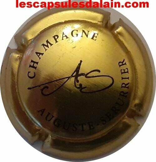 CAPSULE CHAMPAGNE AUGUSTE SERURRIER RÉF N°1