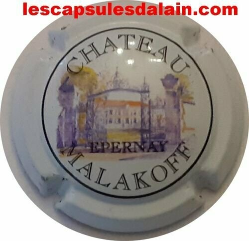 CAPSULE CHAMPAGNE CHATEAU MALAKOFF RÉF N°4