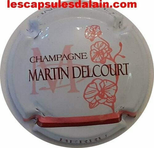 CAPSULE CHAMPAGNE MARTIN .DELCOURT RÉF N°1