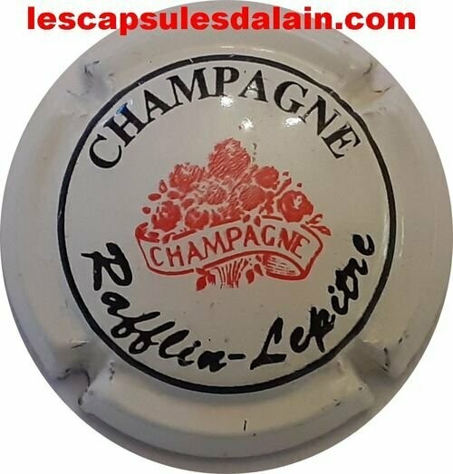 CAPSULE CHAMPAGNE RAFFLIN LEPITRE RÉF N°12