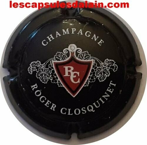 CAPSULE CHAMPAGNE CLOSQUINET ROGER RÉF N°3