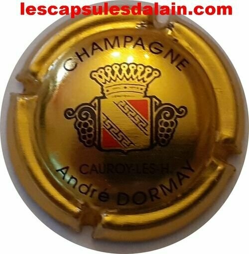 BELLE CAPSULE CHAMPAGNE ANDRÉ DORMAY RÉF N°1 NEWS