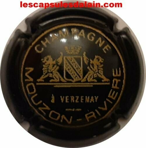 BELLE CAPSULE DE CHAMPAGNE MOUZON RIVIERE RÉF N°1