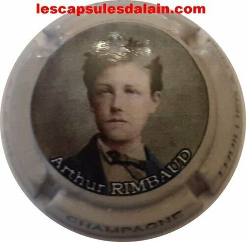 BELLE CAPSULE CHAMPAGNE LHUILLIER ARTHUR RIMBAUD REF N°52a NEWS