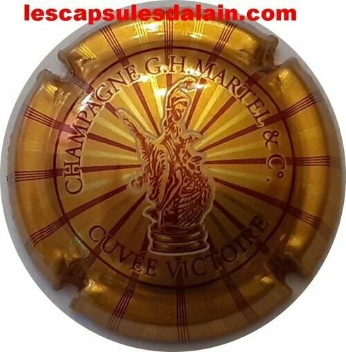 CAPSULE CHAMPAGNE MARTEL G.H & C° RÉF N°24ab