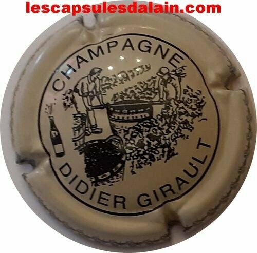 CAPSULE CHAMPAGNE GIRAULT DIDIER RÉF N°9a