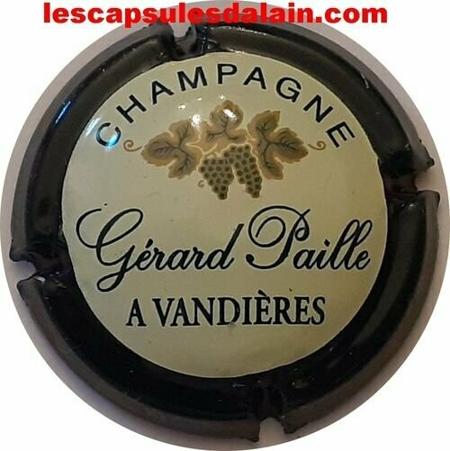 CAPSULE CHAMPAGNE PAILLE GERARD REF N° 3