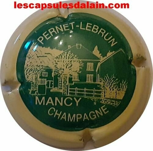 CAPSULE CHAMPAGNE PERNET LEBRUN  mancy RÉF N°4