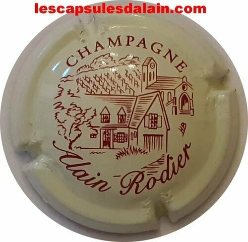 BELLE CAPSULE CHAMPAGNE RODIER ALAIN RÉF N°1 NEWS