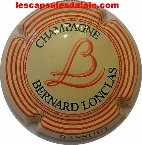 BELLE CAPSULE CHAMPAGNE LONCLAS BERNARD RÉF  N°14