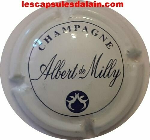 CAPSULE CHAMPAGNE DE MILLY ALBERT RÉF N°4
