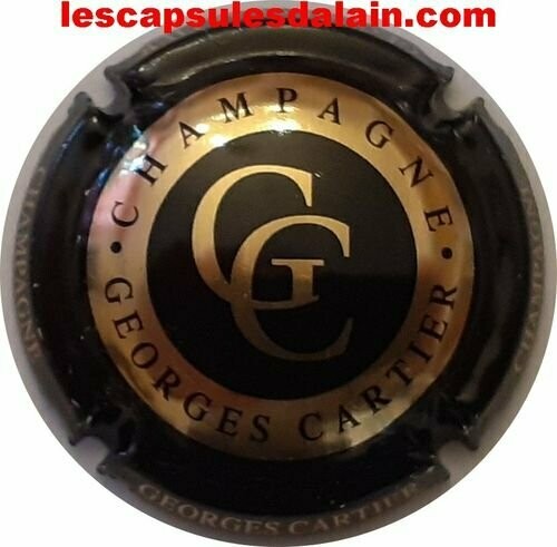 CAPSULE CHAMPAGNE CARTIER GEORGES RÉF N°3