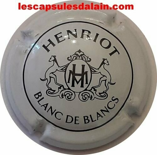 CAPSULE CHAMPAGNE HENRIOT BLANC DE BLANCS RÉF N°52