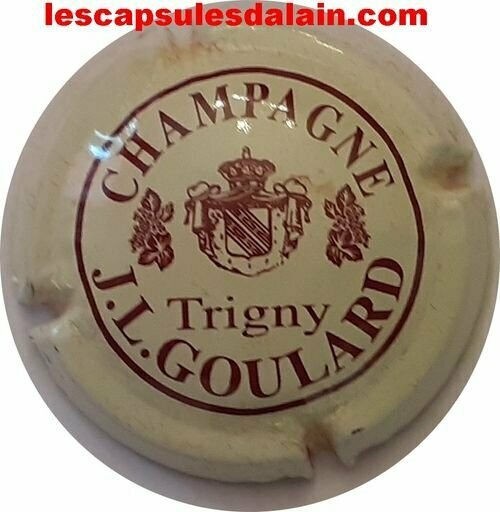 CAPSULE CHAMPAGNE J.L GOULARD RÉF N°10