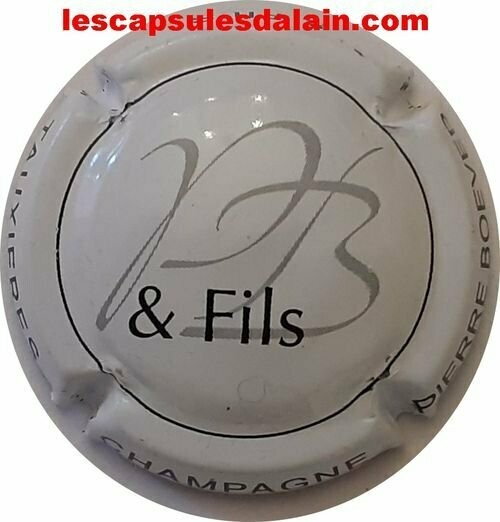 CAPSULE CHAMPAGNE PIERRE BOEVER & FILS RÉF N°8