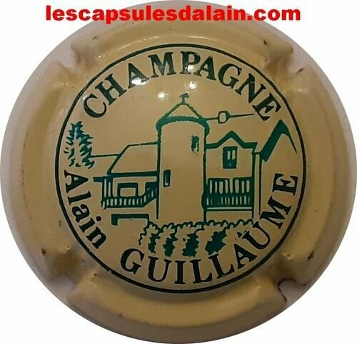 CAPSULE CHAMPAGNE ALAIN GUILLAUME RÉF N°12