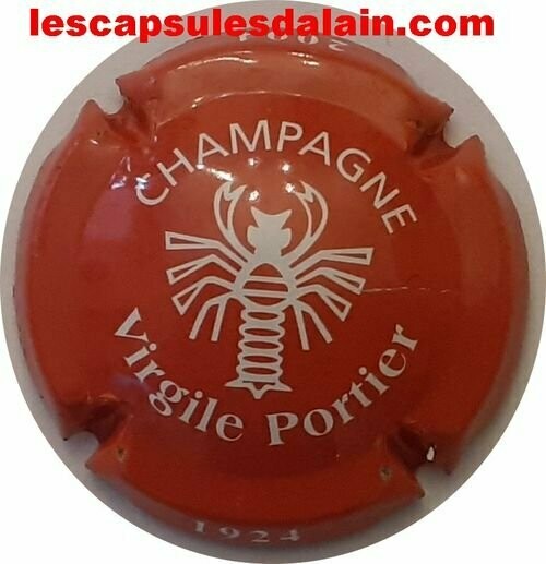 CAPSULE CHAMPAGNE VIRGILE PORTIER RÉF N°34