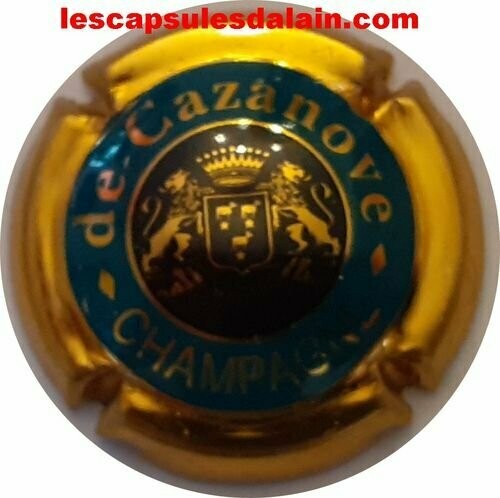 CAPSULE CHAMPAGNE DE CAZANOVE RÉF N°13