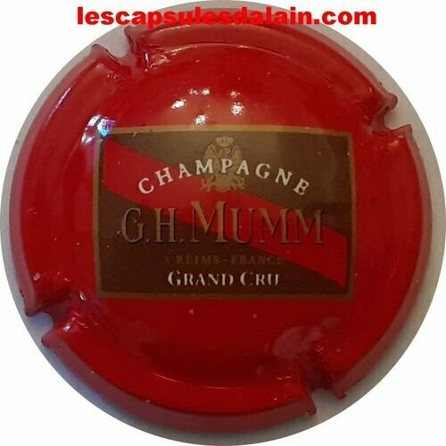 CAPSULE CHAMPAGNE MUMM G.H & CIE GRAND CRU RÉF N°140