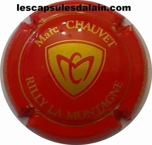 CAPSULE CHAMPAGNE MARC CHAUVET REF N°16
