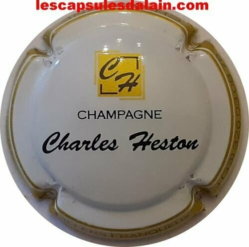 CAPSULE CHAMPAGNE SIX COTEAUX CHARLES HESTON RÉF N°29a