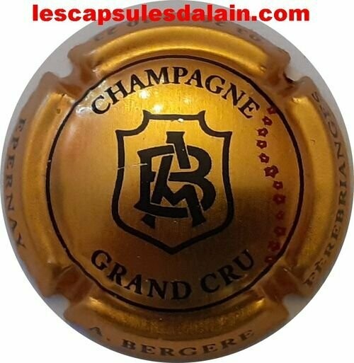 CAPSULE CHAMPAGNE A.BERGERE RÉF N°13e
