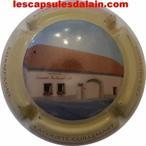 CAPSULE CHAMPAGNE LACOURTE GUILLEMART RÉF N°15a
