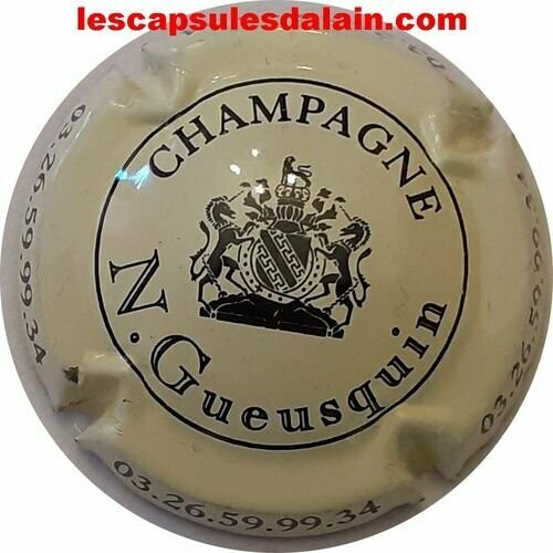 CAPSULE CHAMPAGNE N. GUEUSQUIN RÉF N°1
