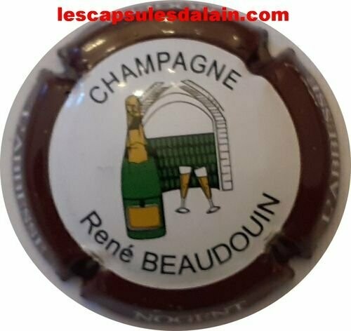 CAPSULE CHAMPAGNE RENE BEAUDOUIN RÉF N°6