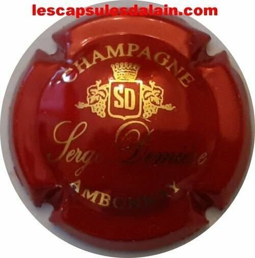 CAPSULE CHAMPAGNE DEMIERE SERGE RÉF N°3