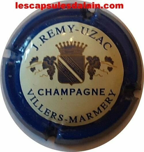 CAPSULE CHAMPAGNE J. REMY UZAC RÉF N°14