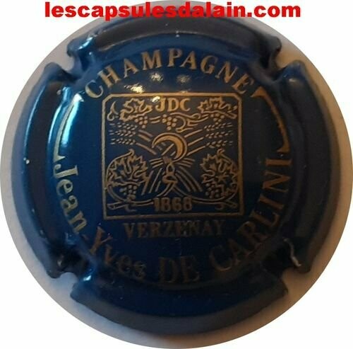 CAPSULE CHAMPAGNE DE CARLINI  RÉF N°17aa