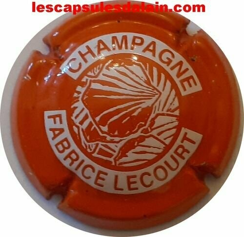 CAPSULE CHAMPAGNE FABRICE LECOURT RÉF N°8