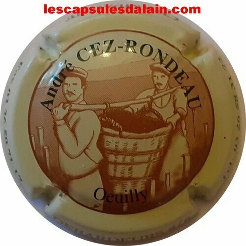CAPSULE CHAMPAGNE CEZ RONDEAU REF N°705i