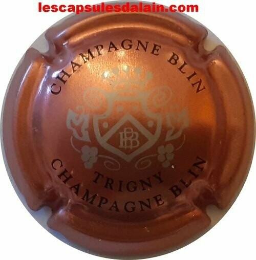 BELLE CAPSULE DE CHAMPAGNE BLIN ROBERT & FILS RÉF N°13