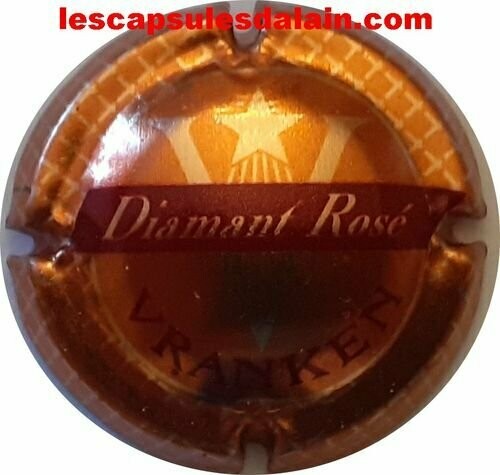 CAPSULE CHAMPAGNE VRANKEN DIAMANT ROSE RÉF N°20