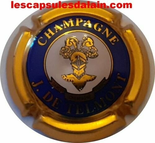 CAPSULE CHAMPAGNE J. DE TELMONT RÉF N°8