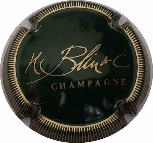 BELLE CAPSULE DE CHAMPAGNE BLIN HENRI & C° REF N°5