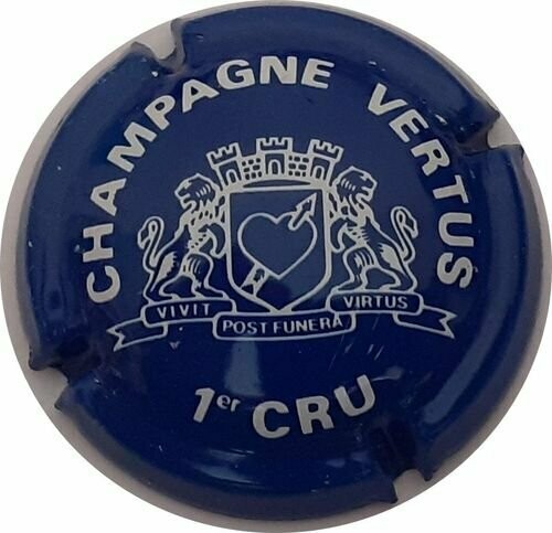 BELLE CAPSULE CHAMPAGNE LA GOUTTE D'OR VERTUS RÉF N°17