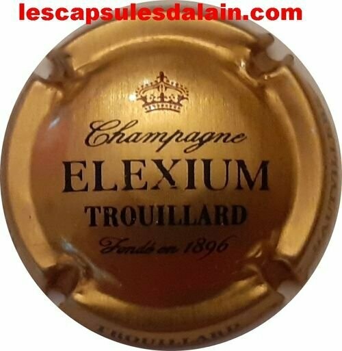 CAPSULE CHAMPAGNE TROUILLARD ELEXUIM RÉF N°9