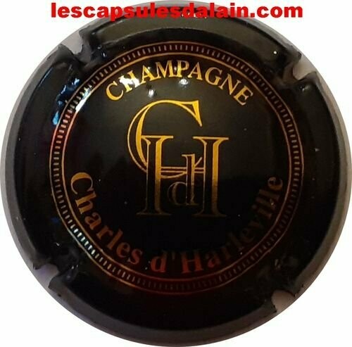 CAPSULE CHAMPAGNE CHARLES D'HARLEVILLE RÉF N°3