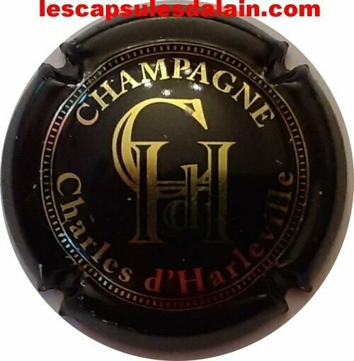 CAPSULE CHAMPAGNE CHARLES D'HARLEVILLE RÉF N°4