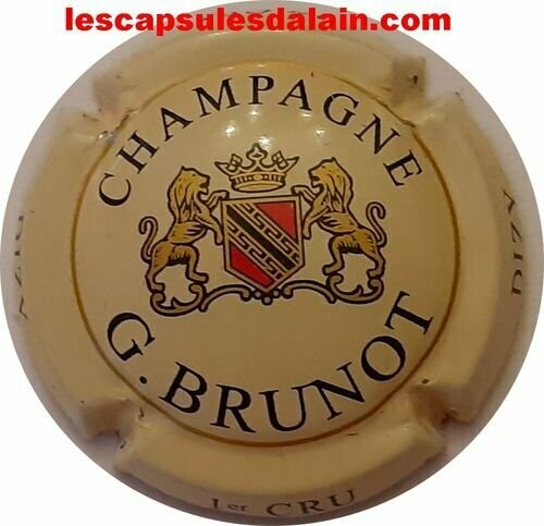 CAPSULE CHAMPAGNE G. BRUNOT RÉF N°2