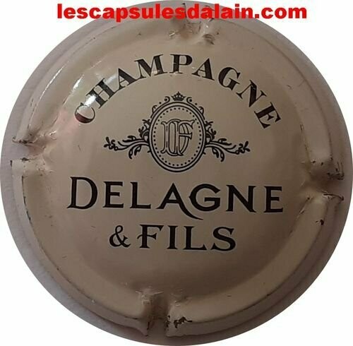 BELLE CAPSULE DE CHAMPAGNE DELAGNE & FILS REF N°2