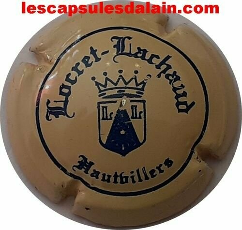 CAPSULE CHAMPAGNE LOCRET LACHAUD RÉF N°3