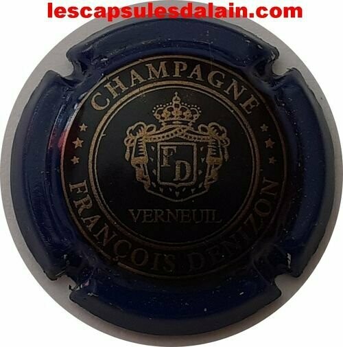CAPSULE CHAMPAGNE DENIZON FRANCOIS RÉF N°10