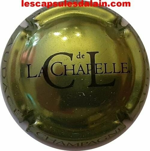 CAPSULE CHAMPAGNE CL.DE LA CHAPELLE RÉF N°15